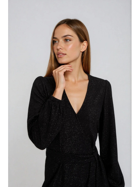 Moodo Črne obleke z izrezom Moodo