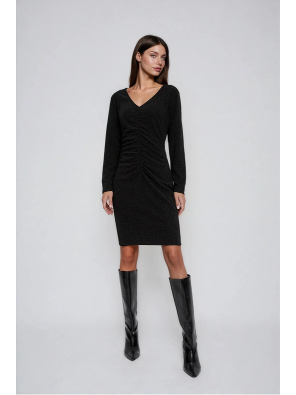 Moodo Oprijete črne obleke Moodo