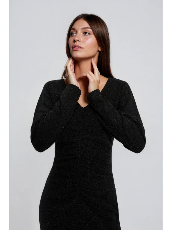 Moodo Oprijete črne obleke Moodo