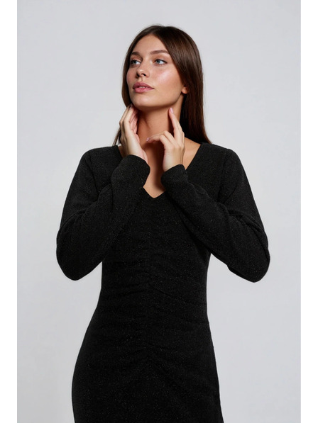 Moodo Oprijete črne obleke Moodo