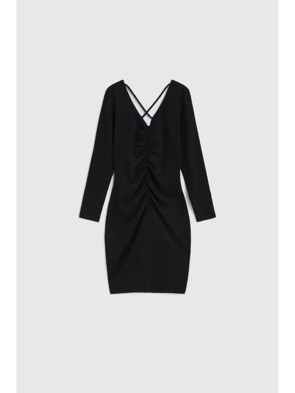 Moodo Oprijete črne obleke Moodo