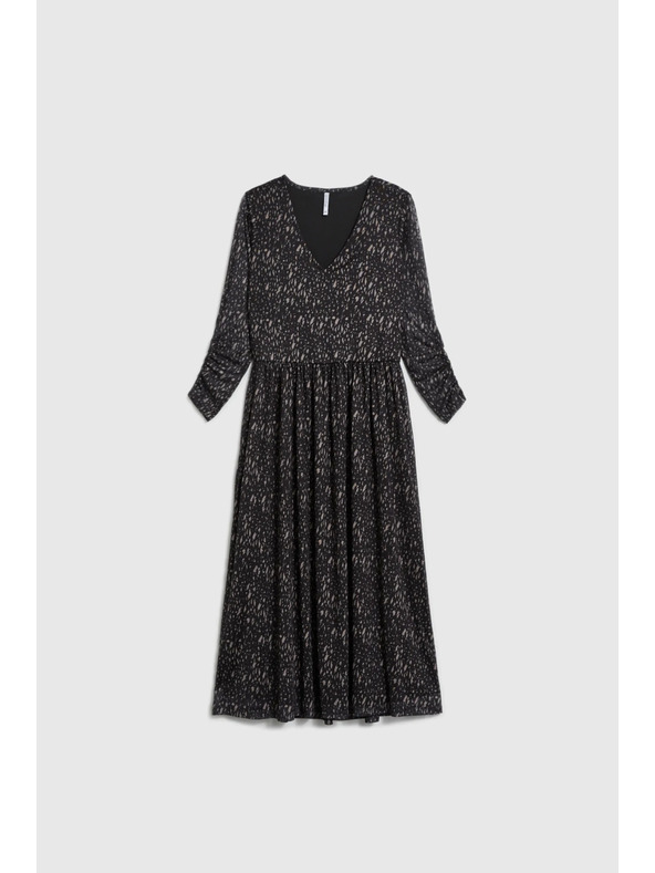 Moodo Črne midi obleke Moodo