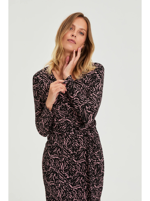 Moodo Oprijete črne obleke Moodo