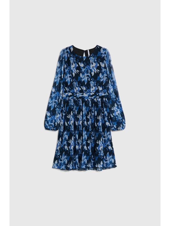 Moodo Nagubane obleke temno modre Moodo