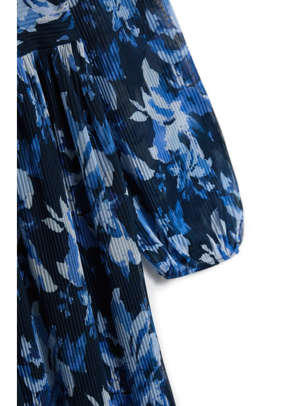 Moodo Nagubane obleke temno modre Moodo