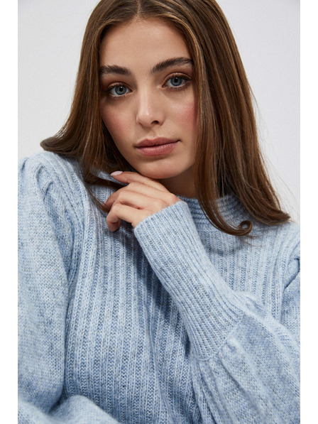 Moodo Pulover z napihnjeni rokavi Moodo