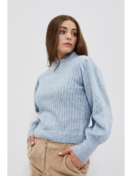 Moodo Pulover z napihnjeni rokavi Moodo