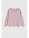 Moodo Azuren roza pulover Moodo