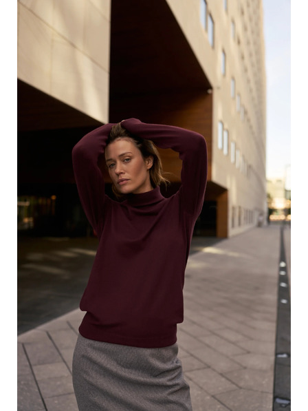 Moodo Gladek rolak bordo Moodo