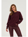 Moodo Gladek burgundski pulover Moodo