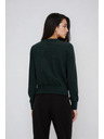 Moodo Temno zelen kardigan Moodo