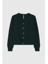Moodo Temno zelen kardigan Moodo