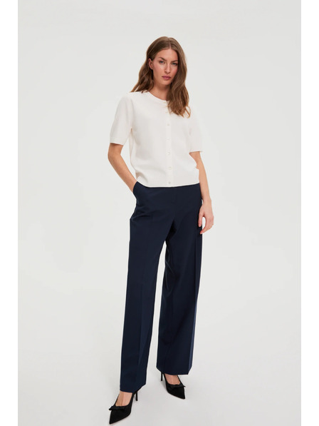 Moodo Bel pulover s kratkimi rokavi Moodo