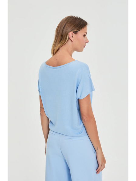 Moodo Tanek moder pulover Moodo