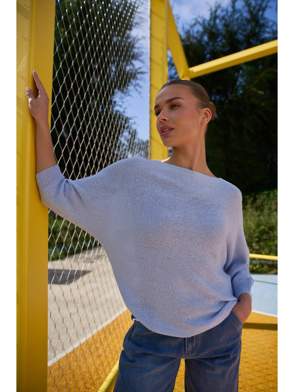 Moodo Tanek moder pulover Moodo