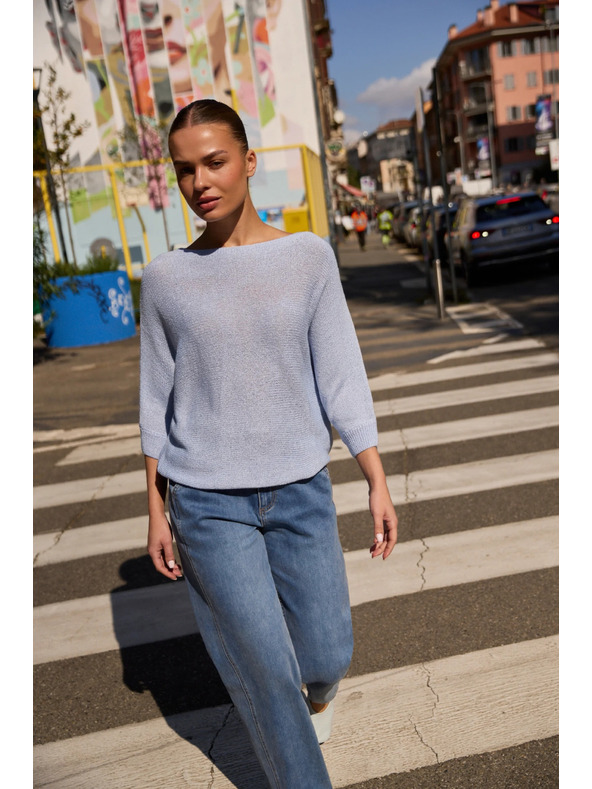 Moodo Tanek moder pulover Moodo