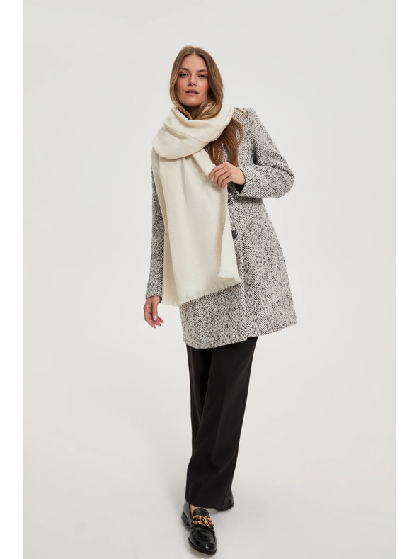 Moodo Gladek bež šal Moodo