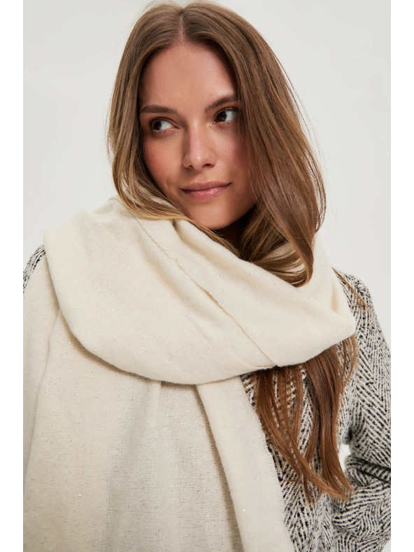 Moodo Gladek bež šal Moodo