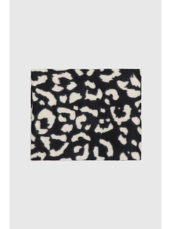 Moodo Kremast šal z leopardjim vzorcem Moodo