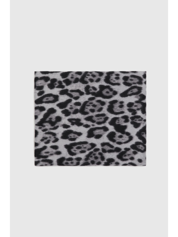 Moodo Šal v leopardjim vzoru siv Moodo