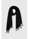 Moodo Šal s cofki črn Moodo