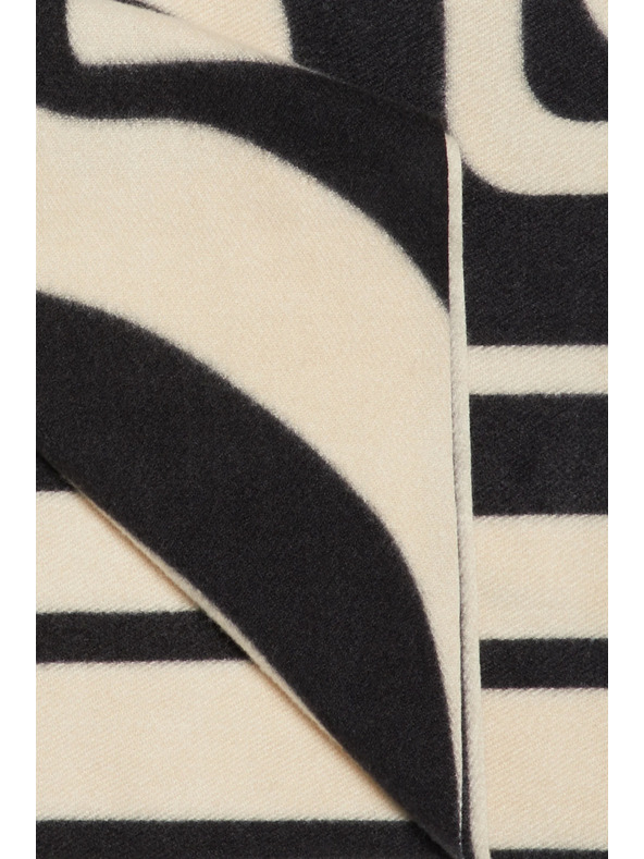 Moodo Šal z geometrijskim vzorcem bež Moodo