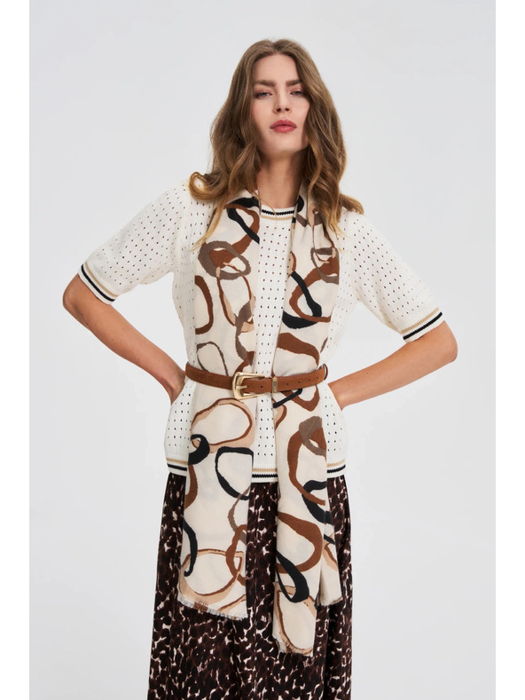 Moodo Šal z vzorcem Moodo