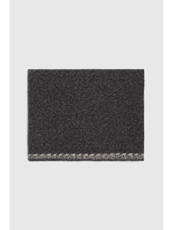 Moodo Gladek temno siv šal Moodo