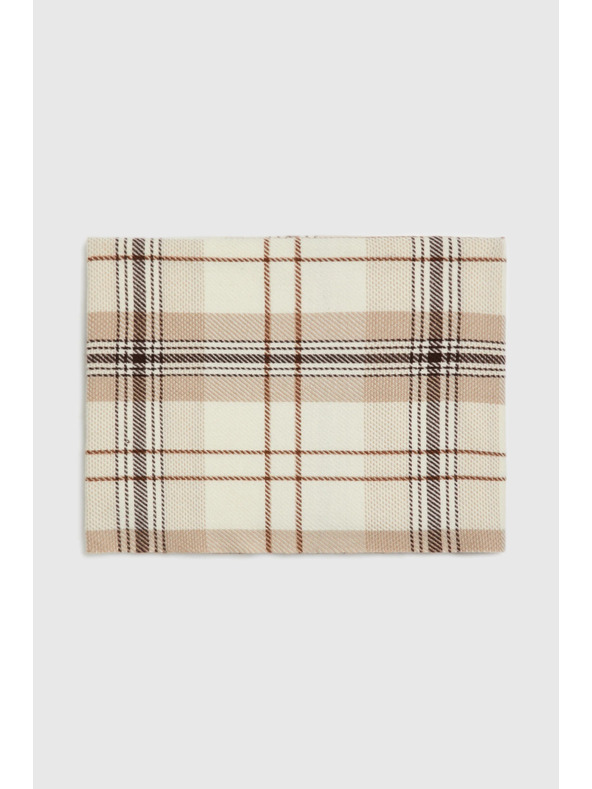 Moodo Šal v kockah bež Moodo