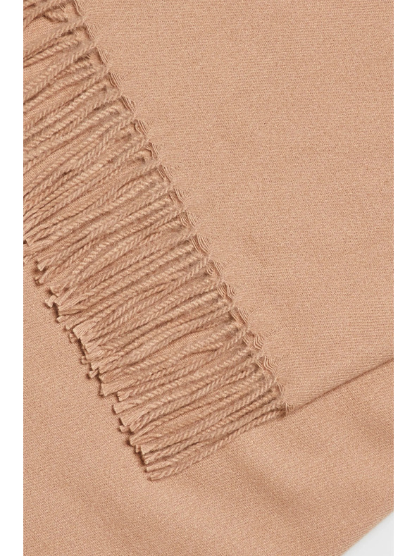 Moodo Šal s čopki bež Moodo