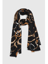 Moodo Šal z vzorcem črn Moodo