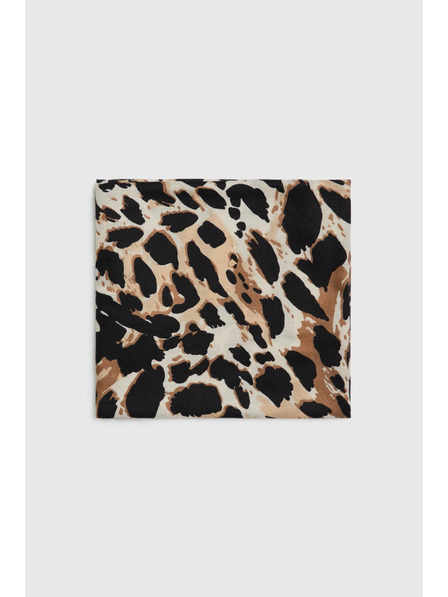 Moodo Šal z živalskim potiskom bež Moodo