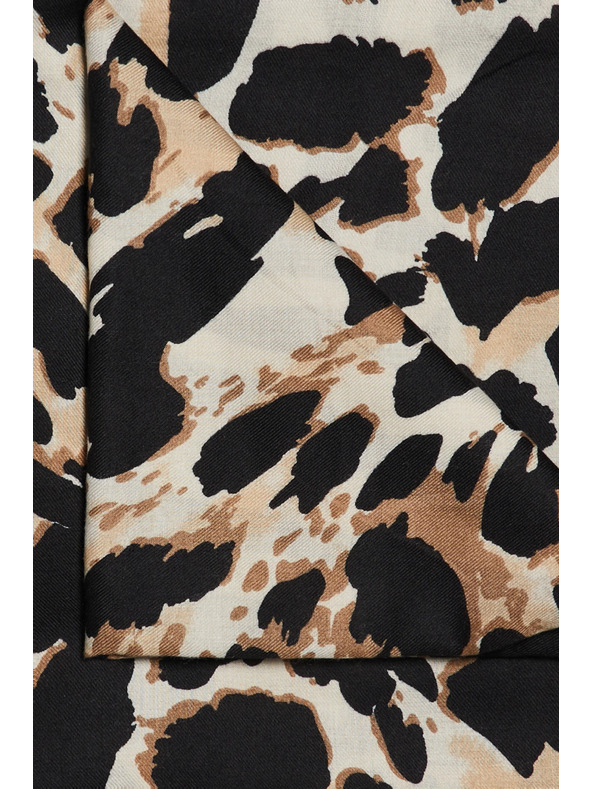 Moodo Šal z živalskim potiskom bež Moodo