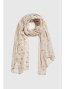 Moodo Šal s potiskom bež Moodo