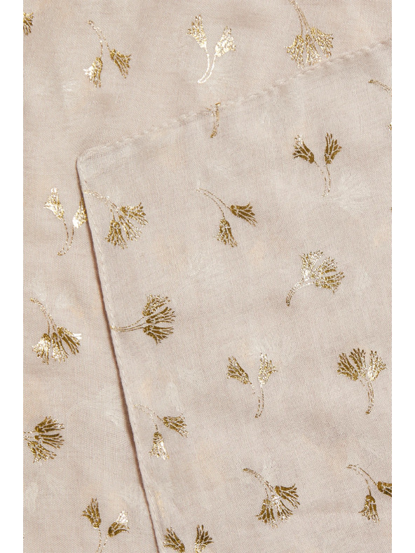 Moodo Šal s potiskom bež Moodo