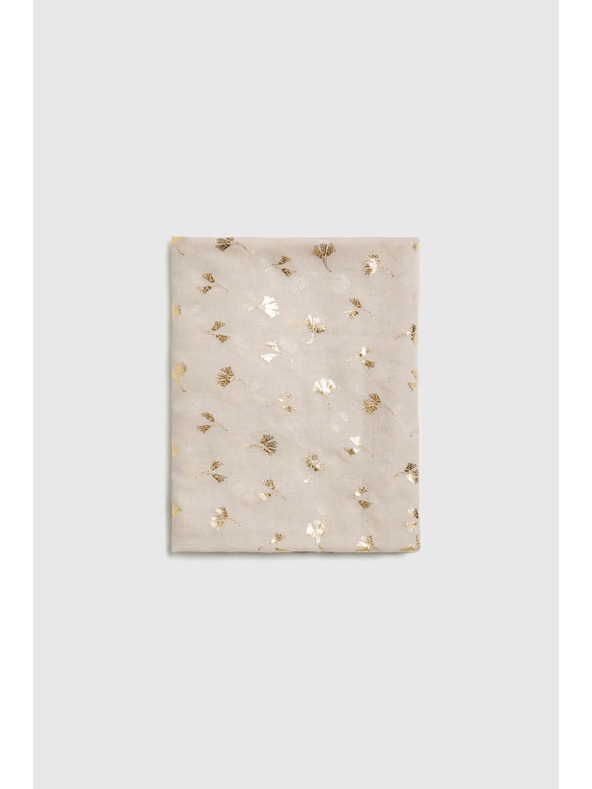 Moodo Šal s potiskom bež Moodo