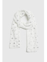 Moodo Šal s potiskom bel Moodo
