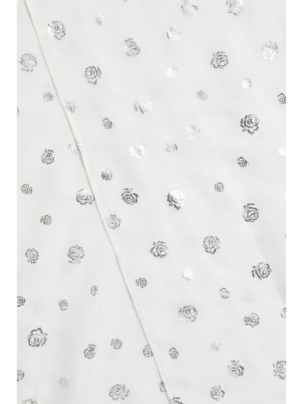 Moodo Šal s potiskom bel Moodo