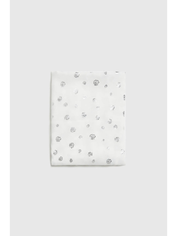 Moodo Šal s potiskom bel Moodo
