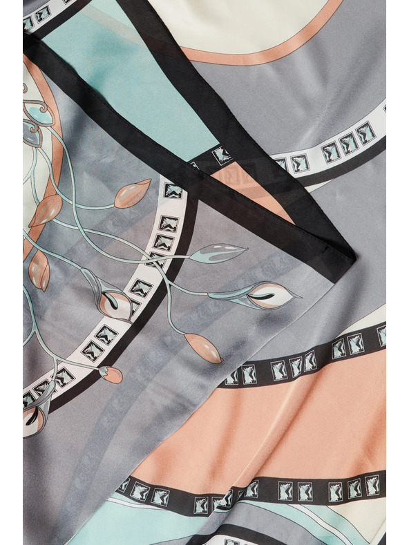 Moodo Vzorčast šal meta Moodo