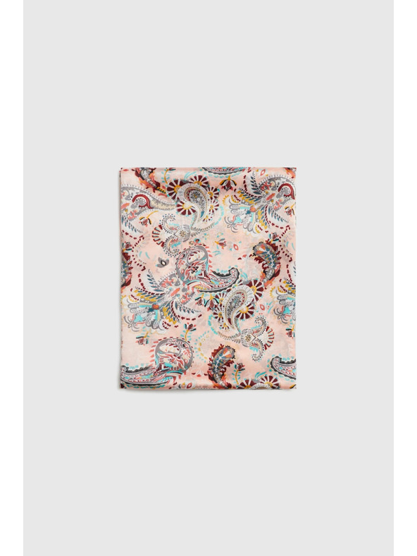 Moodo Šal z vzorcem rožnat Moodo