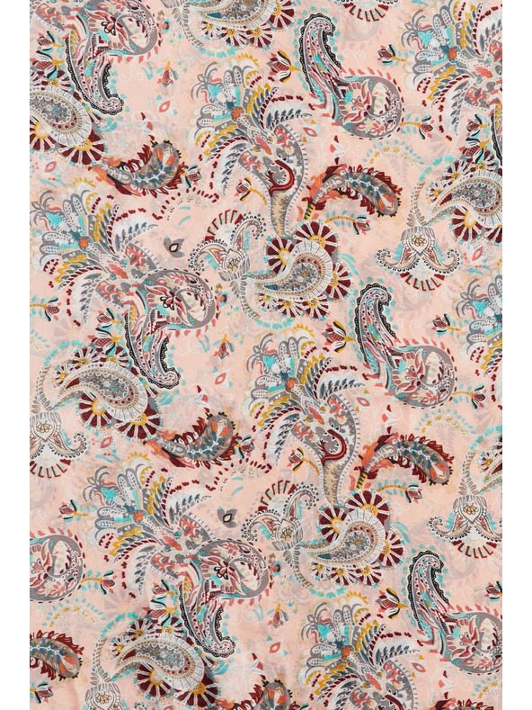 Moodo Šal z vzorcem rožnat Moodo