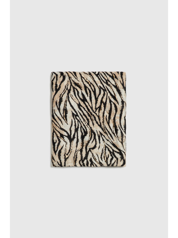 Moodo Šal z živalskim vzorcem bež Moodo