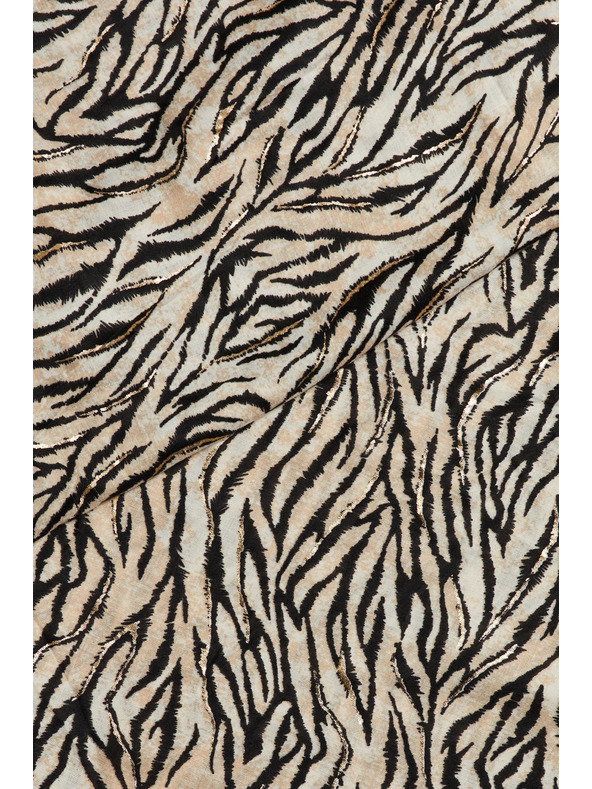 Moodo Šal z živalskim vzorcem bež Moodo