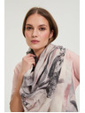 Moodo Vzorčast šal rožnat Moodo