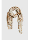 Moodo Šal v marmornem vzorcu bež Moodo
