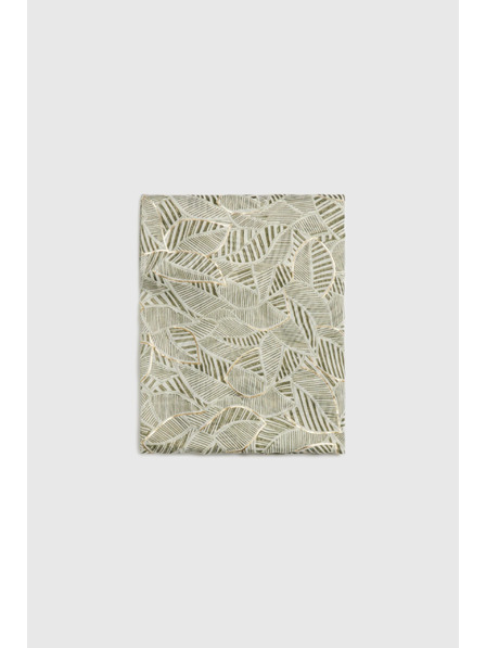 Moodo Vzorčast šal olivno zelen Moodo