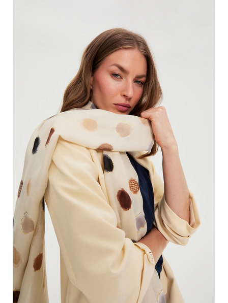 Moodo Šal s pikami bež Moodo