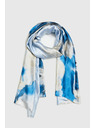 Moodo Šal s cvetličnim vzorcem svetlo modre barve Moodo