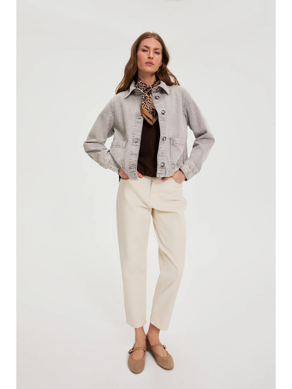 Moodo Šal z leoparjim vzorcem rjave barve Moodo